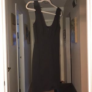 Black cocktail dress